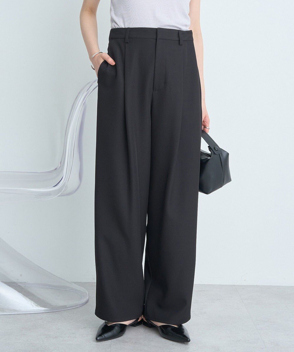 【アースミュージックアンドエコロジー/earth music&ecology】のタックストレートパンツ 人気、トレンドファッション・服の通販 founy(ファニー) 　ファッション　Fashion　レディースファッション　WOMEN　パンツ　Pants　おすすめ　Recommend　セットアップ　Set Up　ベーシック　Basic　ポケット　Pocket　夏　Summer　春　Spring　S/S・春夏　Ss・Spring/Summer　 other-1|ID: prp329100004503838 ipo3291000000031784994