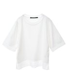【イェッカ ヴェッカ/YECCA VECCA】のシアーMIXプルオーバー Off White|ID: prp329100004503851 ipo3291000000032740840