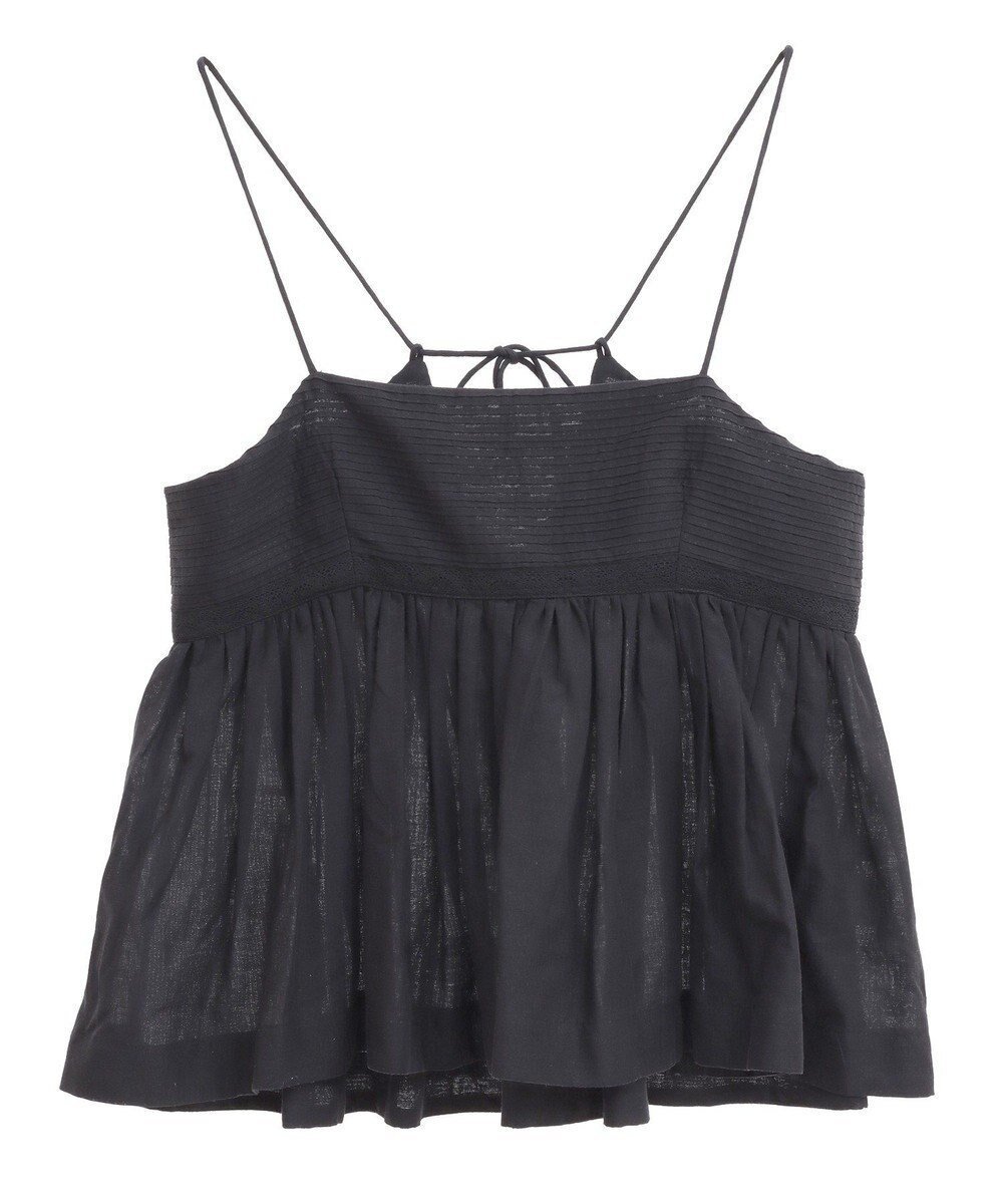 【グリーンパークス/Green Parks】のI ピンタックレースビスチェ インテリア・キッズ・メンズ・レディースファッション・服の通販 founy(ファニー) 　ファッション　Fashion　レディースファッション　WOMEN　トップス・カットソー　Tops/Tshirt　ビスチェ　Bustier　おすすめ　Recommend　タンク　Tank　ビスチェ　Bustier　フェミニン　Feminine　フレア　Flare　ポケット　Pocket　レース　Race　ロング　Long　夏　Summer　春　Spring　S/S・春夏　Ss・Spring/Summer　Black|ID: prp329100004503853 ipo3291000000031828769