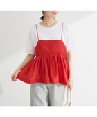 【グリーンパークス/Green Parks】のI ピンタックレースビスチェ Red|ID: prp329100004503853 ipo3291000000031828770