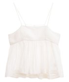 【グリーンパークス/Green Parks】のI ピンタックレースビスチェ Off White|ID: prp329100004503853 ipo3291000000032097923