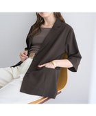 【イェッカ ヴェッカ/YECCA VECCA】のハーフスリーブジャケット Charcoal Gray|ID: prp329100004503860 ipo3291000000031828799
