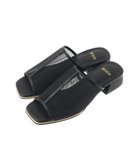 【グリーンパークス/Green Parks】の・minia チュールサンダル Black|ID: prp329100004503888 ipo3291000000032097950