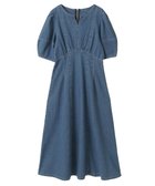 【グリーンパークス/Green Parks】の・ELENCARE DUE デニム5分袖ワンピース Light Indigo|ID: prp329100004503895 ipo3291000000031785422