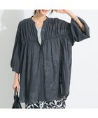 【クラフトスタンダードブティック/CRAFT STANDARD BOUTIQUE】のヴィンテージボイルシャーリングチュニック Charcoal Gray|ID: prp329100004503913 ipo3291000000031973270