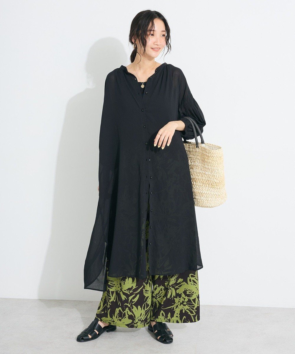 【クラフトスタンダードブティック/CRAFT STANDARD BOUTIQUE】のヴィンテージボイル袖シャーリングワンピース 人気、トレンドファッション・服の通販 founy(ファニー) 　ファッション　Fashion　レディースファッション　WOMEN　ワンピース　Dress　シャツワンピース　Shirt Dresses　エアリー　Airy　春　Spring　シャーリング　Shirring　シンプル　Simple　フェミニン　Feminine　フロント　Front　ポケット　Pocket　モチーフ　Motif　S/S・春夏　Ss・Spring/Summer　夏　Summer　2025年　2025　2025春夏・S/S　Ss,Spring/Summer,2025　 other-1|ID: prp329100004503915 ipo3291000000031984813
