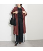 【クラフトスタンダードブティック/CRAFT STANDARD BOUTIQUE】のヴィンテージボイル袖シャーリングワンピース Brown|ID: prp329100004503915 ipo3291000000031984816