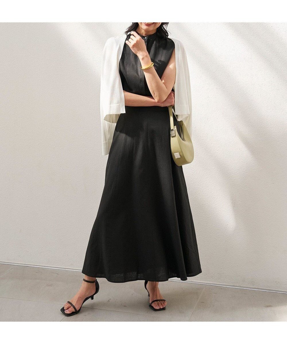 【アンフィーロ 自由区/UNFILO】のリネンレーヨン セミフレアスカート 人気、トレンドファッション・服の通販 founy(ファニー) 　ファッション　Fashion　レディースファッション　Fashion for Women　スカート　Skirts　Aライン・フレアスカート　A-Line & Flared Skirts　おすすめ　Recommended / Our Picks　ギャザー　Gathered, Ruffled　シルク　Silk, 100% Silk　フレア　Flare, Flared　リネン　Linen, Linen Fabric　エレガント 上品　Elegant　夏　Summer　春　Spring　S/S・春夏　SS, Spring/Summer, Warm Season　 other-1|ID: prp329100004503919 ipo3291000000035569132