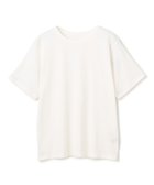 【アンフィーロ 自由区/UNFILO】のドライタッチフライス ハーフスリーブT 人気、トレンドファッション・服の通販 founy(ファニー) ファッション Fashion レディースファッション Fashion for Women トップス・カットソー Cut & Sew Tops シャツ・ブラウス・オフィスカジュアル Elegant Blouses & Button-Ups ロングTシャツ・Tシャツ Longline T-Shirts & Tees カットソー・ベーシックTシャツ Cut-and-Sewn Tops / Stretch Tees & Basics 春 Spring カットソー Cut and Sewn Top ストレッチ Stretch, Stretchy Fabric スリーブ Sleeve, Long Sleeve / Short Sleeve ハーフ Half, Half-Length バランス Balance, Style Balance ボトム Bottoms, Lower Wear S/S・春夏 SS, Spring/Summer, Warm Season 夏 Summer thumbnail オフ|ID: prp329100004503927 ipo3291000000033568503