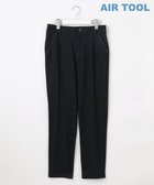 【23区 ゴルフ/NIJYUSANKU GOLF】の【WOMEN】機能に優れた新素材「AIR TOOL」で暑い夏を快適に テーパードパンツ 接触冷感 UVカット 高通気 ストレッチ イージーケア ブラック系|ID: prp329100004503951 ipo3291000000031909821