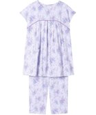 【ウィング/Wing】のパジャマ 3分袖 半袖 8分丈 綿100%(本体) 楊柳素材 夏 レディース EP8078 ウイング/ワコール サックス|ID: prp329100004503969 ipo3291000000031962325
