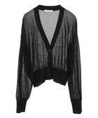【クラフトスタンダードブティック/CRAFT STANDARD BOUTIQUE】のシアーニットカーディガン Black|ID: prp329100004503990 ipo3291000000031984780