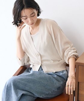 【クラフトスタンダードブティック/CRAFT STANDARD BOUTIQUE】のシアーニットカーディガン 人気、トレンドファッション・服の通販 founy(ファニー) ファッション Fashion レディースファッション WOMEN トップス・カットソー Tops/Tshirt ニット Knit Tops カーディガン Cardigans 春 Spring カーディガン Cardigan コンパクト Compact シアー Sheer ショート Short シンプル Simple スリーブ Sleeve トレンド Trend フロント Front ポケット Pocket S/S・春夏 Ss・Spring/Summer 再入荷 Restock/Back In Stock/Re Arrival おすすめ Recommend 夏 Summer 2025年 2025 2025春夏・S/S Ss,Spring/Summer,2025 |ID:prp329100004503990