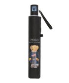 【ムーンバット/MOONBAT】の【自動開閉】POLO RALPH LAUREN 遮光 晴雨兼用 折りたたみ日傘 無地 ポロベア ブラック|ID: prp329100004504016 ipo3291000000031786127