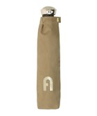 【ムーンバット/MOONBAT】のFURLA(フルラ) 晴雨兼用日傘 折りたたみ傘 フワクール生地使用 軽量 無地×アーチロゴ モカブラウン|ID: prp329100004504022 ipo3291000000032588629