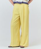 【グレース コンチネンタル/GRACE CONTINENTAL】のマリンワイドパンツ 人気、トレンドファッション・服の通販 founy(ファニー) ファッション Fashion レディースファッション Fashion for Women パンツ Pants & Trousers イエロー Yellow 春 Spring スマート Smart, Elegant センター Center, Center Line トレンド Trend, Trending Now ボーダー Border, Stripe メタル Metal, Metal Parts リラックス Relax, Relaxed Fit ルーズ Loose, Oversized ワイド Wide, Wide Fit S/S・春夏 SS, Spring/Summer, Warm Season 再入荷 Restock / Back in Stock 夏 Summer thumbnail イエロー|ID: prp329100004504047 ipo3291000000033388574