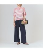 【グレース コンチネンタル/GRACE CONTINENTAL】のマリンワイドパンツ 人気、トレンドファッション・服の通販 founy(ファニー) ファッション Fashion レディースファッション Fashion for Women パンツ Pants & Trousers イエロー Yellow 春 Spring スマート Smart, Elegant センター Center, Center Line トレンド Trend, Trending Now ボーダー Border, Stripe メタル Metal, Metal Parts リラックス Relax, Relaxed Fit ルーズ Loose, Oversized ワイド Wide, Wide Fit S/S・春夏 SS, Spring/Summer, Warm Season 再入荷 Restock / Back in Stock 夏 Summer thumbnail ネイビー|ID: prp329100004504047 ipo3291000000033388575