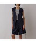 【グレース コンチネンタル/GRACE CONTINENTAL】のストライプショートパンツ ネイビー|ID: prp329100004504053 ipo3291000000032741988