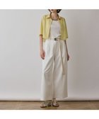 【グレース コンチネンタル/GRACE CONTINENTAL】のフレアスリーブシャツ 人気、トレンドファッション・服の通販 founy(ファニー) ファッション Fashion レディースファッション WOMEN トップス・カットソー Tops/Tshirt シャツ/ブラウス Shirts/Blouses コンパクト Compact ショート Short スリット Slit スリーブ Sleeve フレア Flare リネン Linen 夏 Summer 春 Spring S/S・春夏 Ss・Spring/Summer thumbnail イエロー|ID: prp329100004504061 ipo3291000000031829471