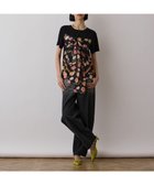 【グレース コンチネンタル/GRACE CONTINENTAL】のスカーフプリントコンビトップ ブラック|ID: prp329100004504064 ipo3291000000032741999