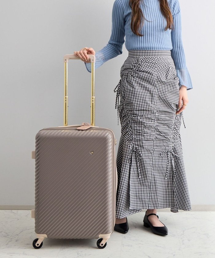 【エースバッグズアンドラゲッジ/ACE BAGS & LUGGAGE】の【雑誌掲載】 HaNT×Jewelna Rose コラボ スーツケース Mサイズ 06822 ハント ジュエルナローズ インテリア・キッズ・メンズ・レディースファッション・服の通販 founy(ファニー) https://founy.com/ ファッション Fashion レディースファッション WOMEN スーツ Suits コラボ Collaboration シューズ Shoes 雑誌 Magazine 人気 Popularity ポーチ Pouch おすすめ Recommend 夏 Summer 旅行 Travel スーツケース キャリーケース Suitcase |ID: prp329100004504657 ipo3291000000031984631