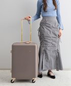 【エースバッグズアンドラゲッジ/ACE BAGS & LUGGAGE】の【雑誌掲載】 HaNT×Jewelna Rose コラボ スーツケース Mサイズ 06822 ハント ジュエルナローズ モカカプチーノ|ID: prp329100004504657 ipo3291000000031984632