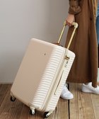 【エースバッグズアンドラゲッジ/ACE BAGS & LUGGAGE】の【雑誌掲載】 HaNT×Jewelna Rose コラボ スーツケース Mサイズ 06822 ハント ジュエルナローズ ミルクティー|ID: prp329100004504657 ipo3291000000031984634