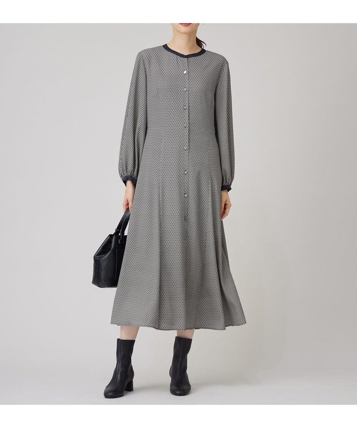 【自由区/JIYU-KU】の【洗える】ジオメトリックハートプリント ワンピース インテリア・キッズ・メンズ・レディースファッション・服の通販 founy(ファニー) https://founy.com/ ファッション Fashion レディースファッション WOMEN ワンピース Dress カフス Cuffs クラシック Classic ダウン Down フロント Front プリント Print モチーフ Motif 洗える Washable 無地 Plain Color A/W・秋冬 Aw・Autumn/Winter・Fw・Fall-Winter |ID: prp329100004504659 ipo3291000000031879676