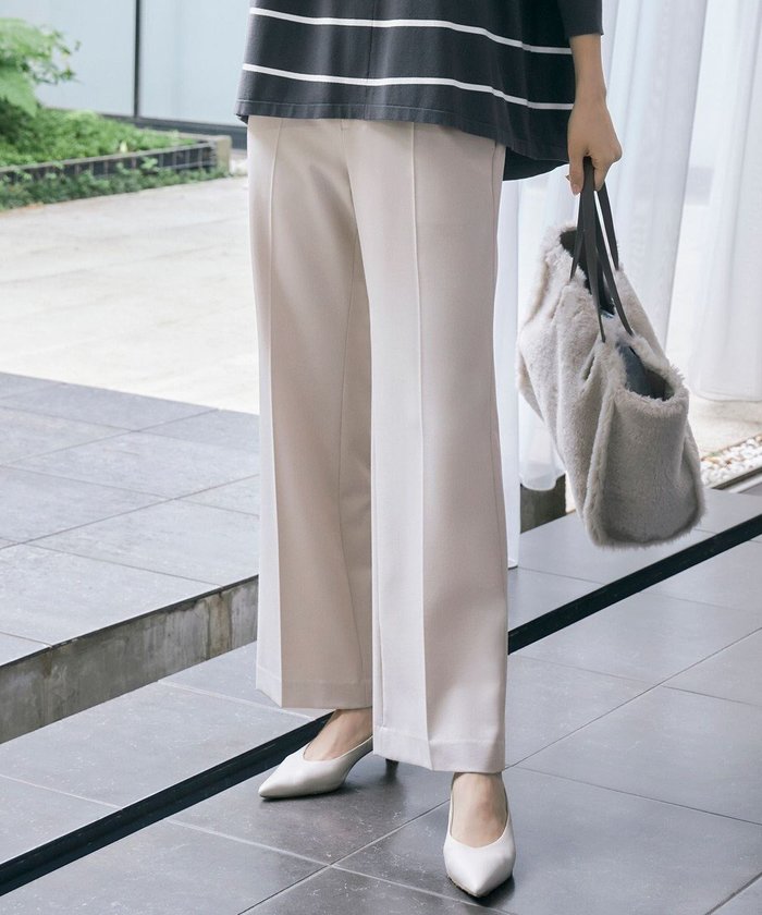 【自由区/JIYU-KU】の【WEB限定カラーあり・撥水加工・洗える】TRギャバストレート パンツ インテリア・キッズ・メンズ・レディースファッション・服の通販 founy(ファニー) https://founy.com/ ファッション Fashion レディースファッション WOMEN パンツ Pants 洗える Washable ギャザー Gather ストレッチ Stretch ストレート Straight トレンド Trend バランス Balance ベーシック Basic ローズ Rose A/W・秋冬 Aw・Autumn/Winter・Fw・Fall-Winter |ID: prp329100004504681 ipo3291000000031967429