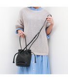 【アンビリオン/UNBILLION】の【テレビ ドラマ着用アイテム】ペルケ perche / レザーメッシュ2wayバゲットバッグ ブラック|ID: prp329100004504689 ipo3291000000031793020