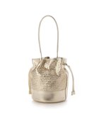 【アンビリオン/UNBILLION】の【テレビ ドラマ着用アイテム】ペルケ perche / レザーメッシュ2wayバゲットバッグ ゴールド|ID: prp329100004504689 ipo3291000000031793021