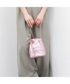 【アンビリオン/UNBILLION】の【テレビ ドラマ着用アイテム】ペルケ perche / レザーメッシュ2wayバゲットバッグ ピンク|ID: prp329100004504689 ipo3291000000031793022