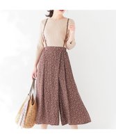【エニィ スィス/any SiS】の【2SET】プチフラワー パンツ セット 人気、トレンドファッション・服の通販 founy(ファニー) ファッション Fashion レディースファッション WOMEN セットアップ Setup パンツ Pants 春 Spring グラデーション Gradation サスペンダー Suspenders サテン Satin セットアップ Set Up ドレープ Drape フロント Front ボトム Bottom メタル Metal ラップ Wrap S/S・春夏 Ss・Spring/Summer 夏 Summer |ID:prp329100004504828