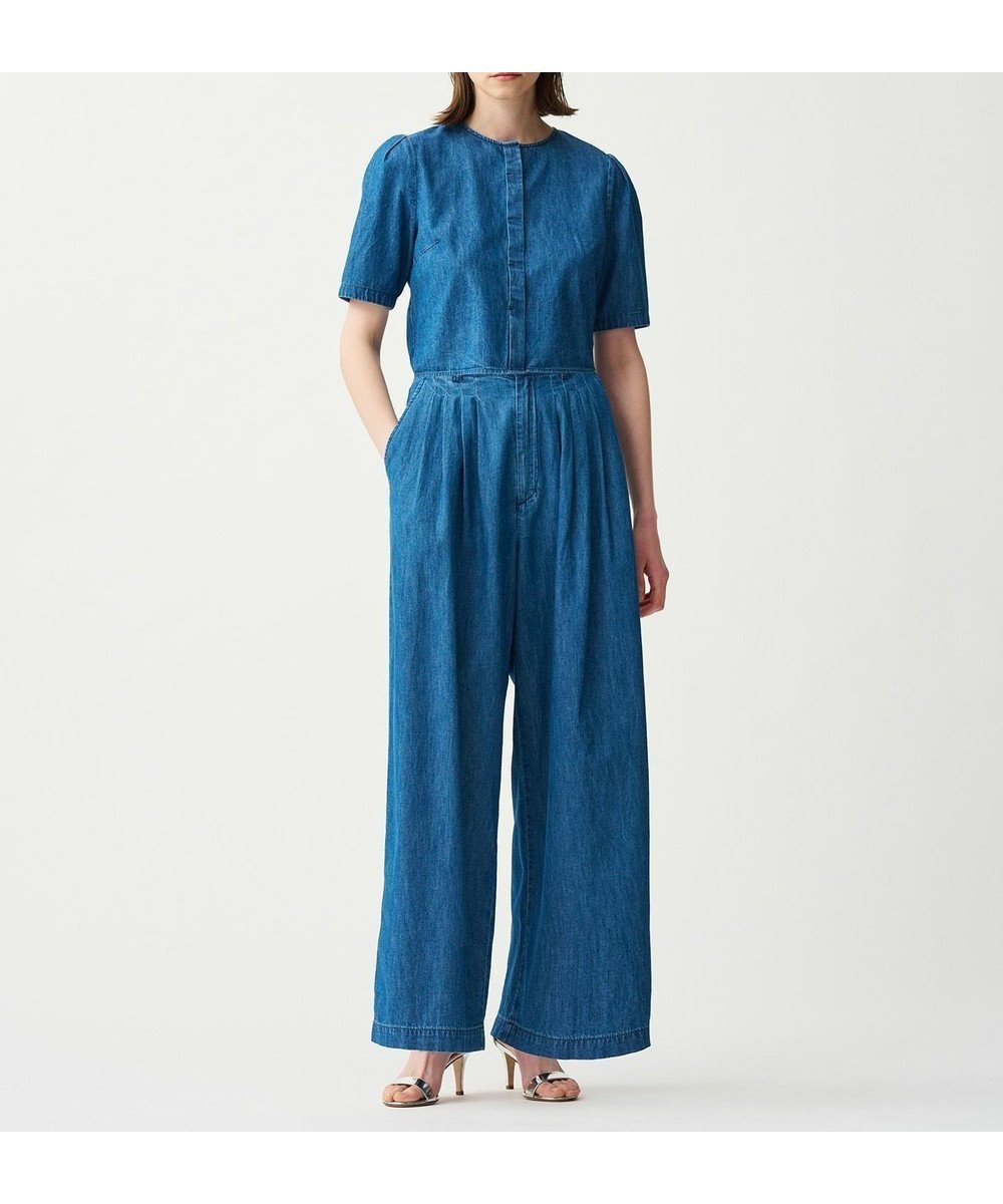 【アンクレイヴ/uncrave】の【手洗い可】ライトデニム ワイドパンツ 人気、トレンドファッション・服の通販 founy(ファニー) 　ファッション　Fashion　レディースファッション　WOMEN　パンツ　Pants　デニムパンツ　Denim Pants　春　Spring　ストーン　Stone　セットアップ　Set Up　デニム　Denim　ワイド　Wide　S/S・春夏　Ss・Spring/Summer　夏　Summer　 other-1|ID: prp329100004504941 ipo3291000000031988258