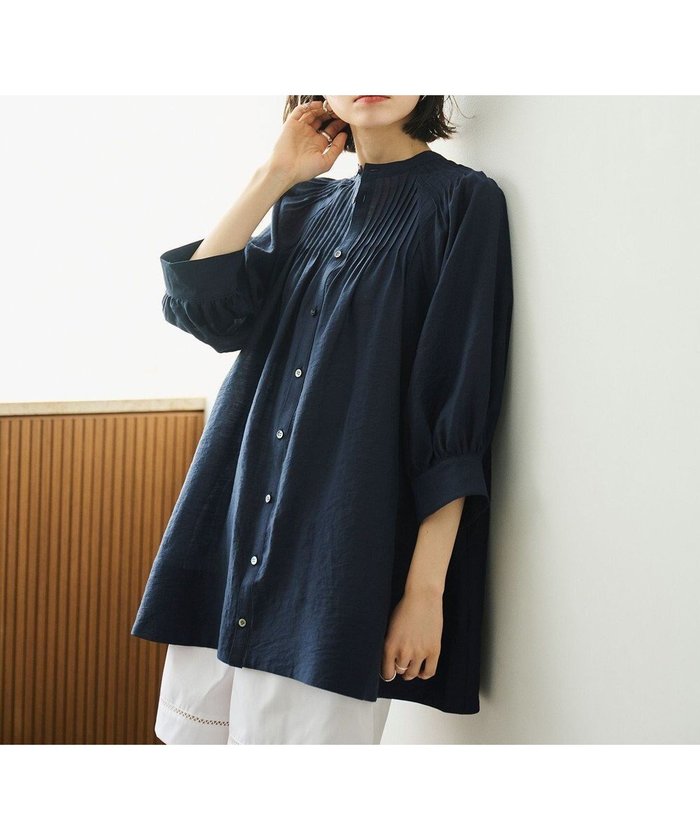 【ハッシュニュアンス/#Newans】の【5月下旬頃 通常発売予定】【洗える】(前後着用可能)ピンタックシアーブラウス インテリア・キッズ・メンズ・レディースファッション・服の通販 founy(ファニー) https://founy.com/ ファッション Fashion レディースファッション WOMEN トップス・カットソー Tops/Tshirt シャツ/ブラウス Shirts/Blouses スリム Slim ボトム Bottom 夏 Summer 春 Spring S/S・春夏 Ss・Spring/Summer 洗える Washable |ID: prp329100004504972 ipo3291000000031795237