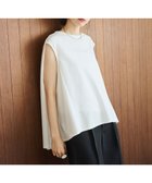 【ハッシュニュアンス/#Newans】の【5月中旬頃 通常発売予定】【洗える】スクエアシルエットノースリーブカットソー ホワイト|ID: prp329100004504983 ipo3291000000031795296