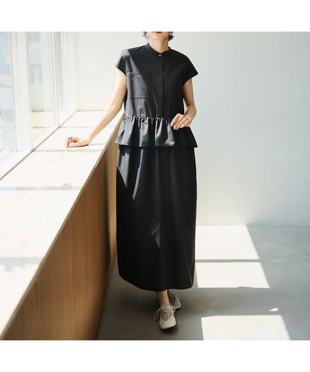 【ハッシュニュアンス/#Newans】の【洗える】ラウンドフリルワンピース 人気、トレンドファッション・服の通販 founy(ファニー) 　ファッション　Fashion　レディースファッション　Fashion for Women　ワンピース　Dresses　シャツワンピース / 1枚で着映えコーデ　Shirt Dresses　新作・新入荷　New Arrivals / New In　フリル　Frill, Ruffle　ポケット　Pocket, Pocket Detail　ラウンド　Round, Round Neck　エレガント 上品　Elegant　夏　Summer　定番　Standard, Basic Item　春　Spring　S/S・春夏　SS, Spring/Summer, Warm Season　洗える　Machine Washable　 other-1|ID: prp329100004505002 ipo3291000000032057306