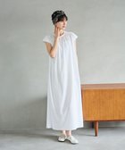 【ハッシュニュアンス/#Newans】の【6月中旬頃 通常発売予定】【乾燥機可能/接触冷感】ヨークギャザーロングワンピース ホワイト|ID: prp329100004505005 ipo3291000000031795395