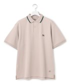 【ジェイプレスヨークストリート/J.PRESS YORK STREET】の【UNISEX】ブルドックワンポイント ポロシャツ ライトグレー系|ID: prp329100004505046 ipo3291000000031795743