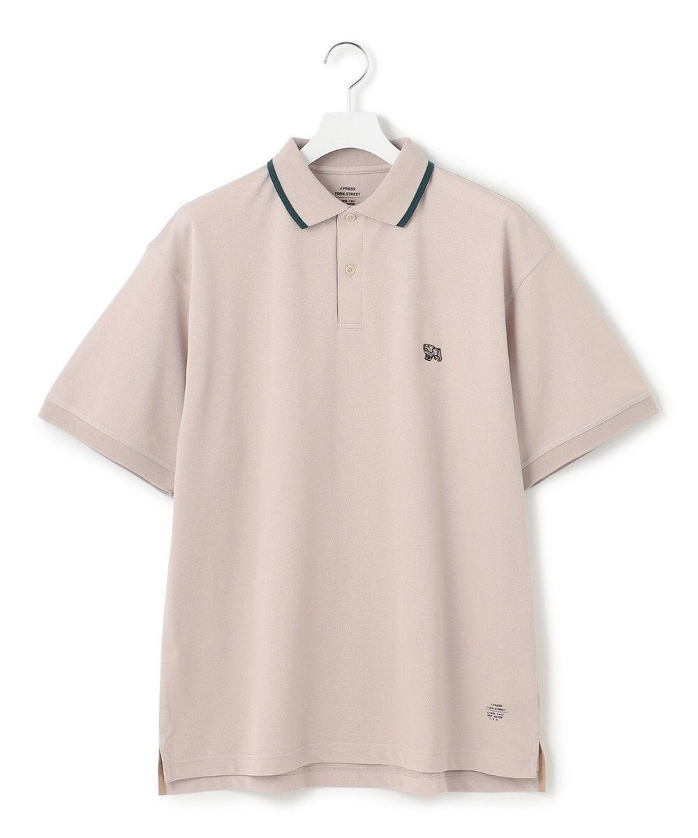 【ジェイプレスヨークストリート/J.PRESS YORK STREET】の【UNISEX】ブルドックワンポイント ポロシャツ インテリア・キッズ・メンズ・レディースファッション・服の通販 founy(ファニー) 　ファッション　Fashion　レディースファッション　WOMEN　トップス・カットソー　Tops/Tshirt　シャツ/ブラウス　Shirts/Blouses　ポロシャツ　Polo Shirts　ユニセックス　Unisex　ポロシャツ　Polo Shirt　ワンポイント　One Point　夏　Summer　定番　Standard　春　Spring　S/S・春夏　Ss・Spring/Summer　鹿の子　Pique　ライトグレー系|ID: prp329100004505046 ipo3291000000031795743