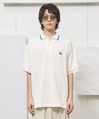 【ジェイプレスヨークストリート/J.PRESS YORK STREET】の【UNISEX】ブルドックワンポイント ポロシャツ ホワイト系|ID: prp329100004505046 ipo3291000000032659872