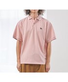 【ジェイプレスヨークストリート/J.PRESS YORK STREET】の【UNISEX】ブルドックワンポイント ポロシャツ ピンク系|ID: prp329100004505046 ipo3291000000032659876