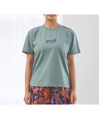 【ジェイプレスヨークストリート/J.PRESS YORK STREET】の【WOMEN】ベーシックロゴ Tシャツ ライトグリーン系|ID: prp329100004505047 ipo3291000000032686048