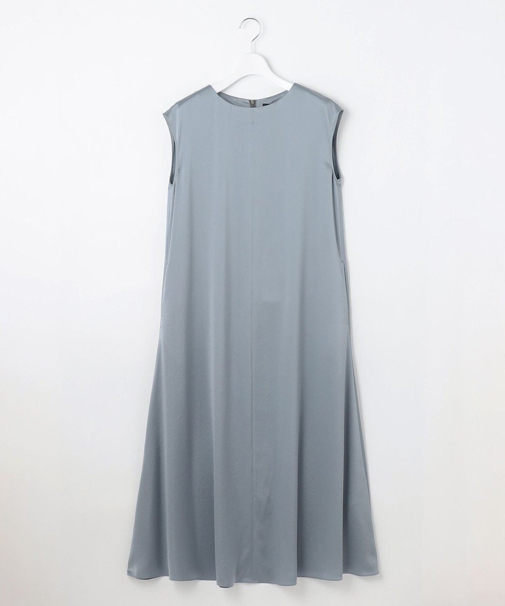 【自由区/JIYU-KU】の【Exclusive】シャイニーサテン ドレス 人気、トレンドファッション・服の通販 founy(ファニー) 　ファッション　Fashion　レディースファッション　Ladies' Fashion Online　ワンピース　Dress　ドレス　Party Dresses　サテン　Satin　シンプル　Simple　ストレッチ　Stretch　スリーブ　Sleeve　タンブラー　Tumbler　ドレス　Dress　フレンチ　French　エレガント 上品　Elegant　夏　Summer　春　Spring　S/S・春夏　Ss・Spring/Summer　 other-1|ID: prp329100004505071 ipo3291000000032638441