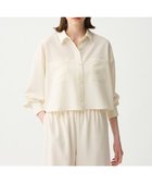 【アンクレイヴ/uncrave】の【接触冷感・防しわ・洗濯機洗い可】ドライタッチトロ ショートシャツ エクリュ|ID: prp329100004505090 ipo3291000000031796069