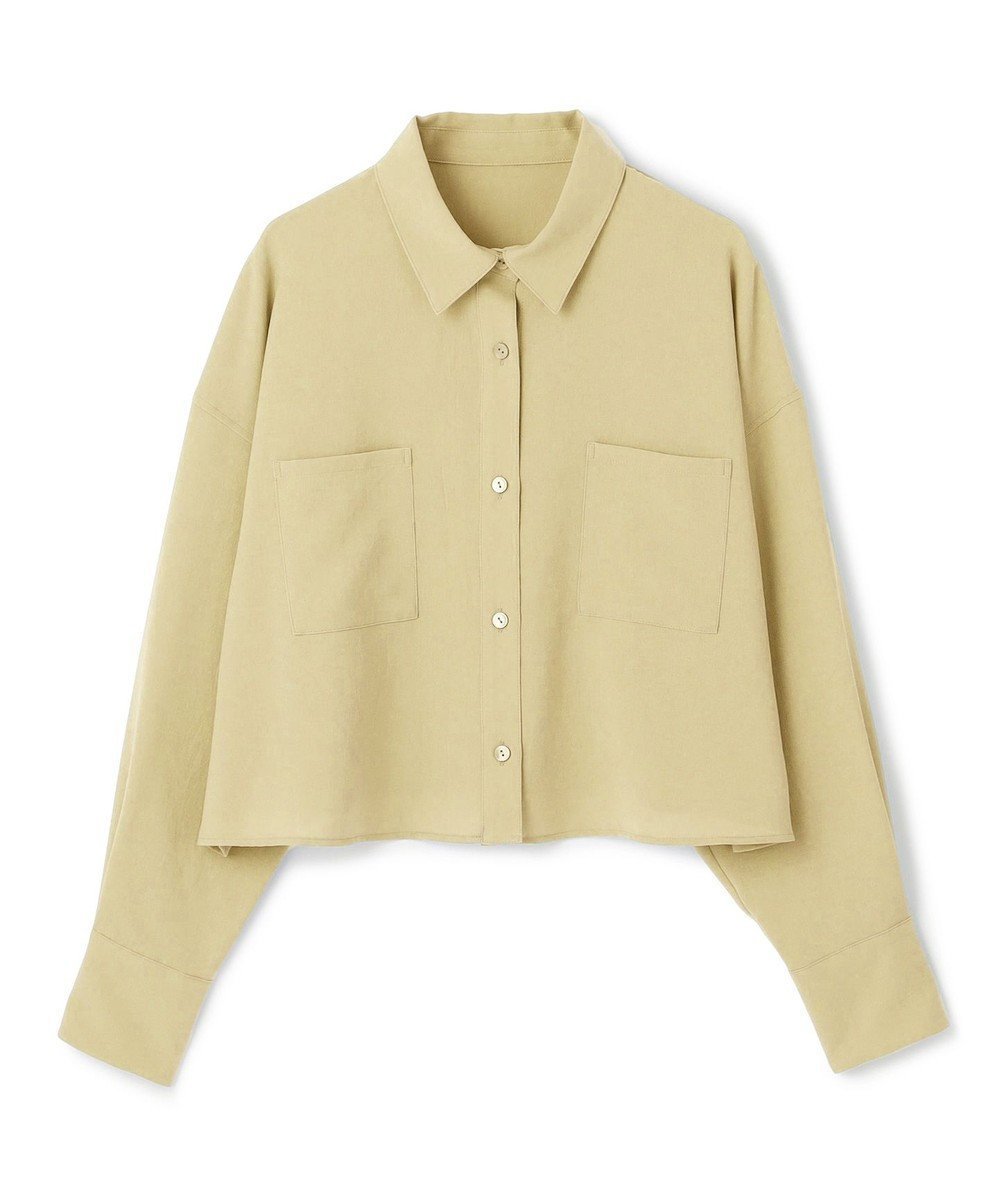 【アンクレイヴ/uncrave】の新色追加!ドライタッチトロ ショートシャツ インテリア・キッズ・メンズ・レディースファッション・服の通販 founy(ファニー) ファッション Fashion レディースファッション Fashion for Women トップス・カットソー Cut & Sew Tops シャツ・ブラウス・オフィスカジュアル Elegant Blouses & Button-Ups 春 Spring 洗える Machine Washable ショート Short, Short Length センター Center, Center Line トレンド Trend, Trending Now ドロップ Drop Shoulder, Dropped Style 定番 Standard, Basic Item ノースリーブ Sleeveless, No-Sleeve パッチ Patch, Appliqué ポケット Pocket, Pocket Detail S/S・春夏 SS, Spring/Summer, Warm Season 夏 Summer イエロー|ID: prp329100004505090 ipo3291000000033711001