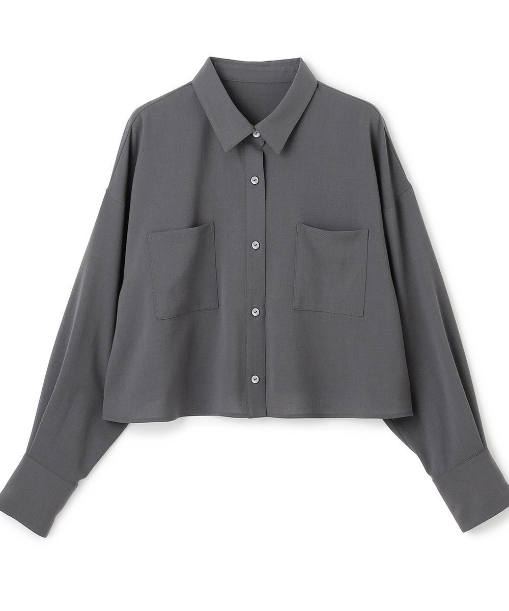 【アンクレイヴ/uncrave】の新色追加!ドライタッチトロ ショートシャツ インテリア・キッズ・メンズ・レディースファッション・服の通販 founy(ファニー) ファッション Fashion レディースファッション Fashion for Women トップス・カットソー Cut & Sew Tops シャツ・ブラウス・オフィスカジュアル Elegant Blouses & Button-Ups 春 Spring 洗える Machine Washable ショート Short, Short Length センター Center, Center Line トレンド Trend, Trending Now ドロップ Drop Shoulder, Dropped Style 定番 Standard, Basic Item ノースリーブ Sleeveless, No-Sleeve パッチ Patch, Appliqué ポケット Pocket, Pocket Detail S/S・春夏 SS, Spring/Summer, Warm Season 夏 Summer スレート|ID: prp329100004505090 ipo3291000000033711002