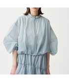 【アンクレイヴ/uncrave】の【撥水・洗濯機洗い可】シアープルーフナイロン スタンドネックブルゾン サックス|ID: prp329100004505099 ipo3291000000032063507