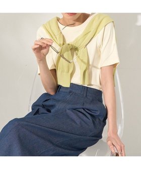 【アメリカンホリック/AMERICAN HOLIC】のリブ 5分袖トップス 人気、トレンドファッション・服の通販 founy(ファニー) ファッション Fashion レディースファッション Fashion for Women トップス・カットソー Cut & Sew Tops シャツ・ブラウス・オフィスカジュアル Elegant Blouses & Button-Ups ロングTシャツ・Tシャツ Longline T-Shirts & Tees カットソー・ベーシックTシャツ Cut-and-Sewn Tops / Stretch Tees & Basics アメリカン American Style インナー Innerwear 春 Spring カットソー Cut and Sewn Top キャミワンピース Cami Dress, Slip Dress コンパクト Compact, Small Size スタイリッシュ Stylish, Fashionable トレンド Trend, Trending Now フィット Fit, Slim Fit ベーシック Basic, Essential ボーダー Border, Stripe ポケット Pocket, Pocket Detail 羽織 Haori, Light Jacket 無地 Plain, Solid Color S/S・春夏 SS, Spring/Summer, Warm Season 再入荷 Restock / Back in Stock おすすめ Recommended / Our Picks 夏 Summer |ID:prp329100004505136