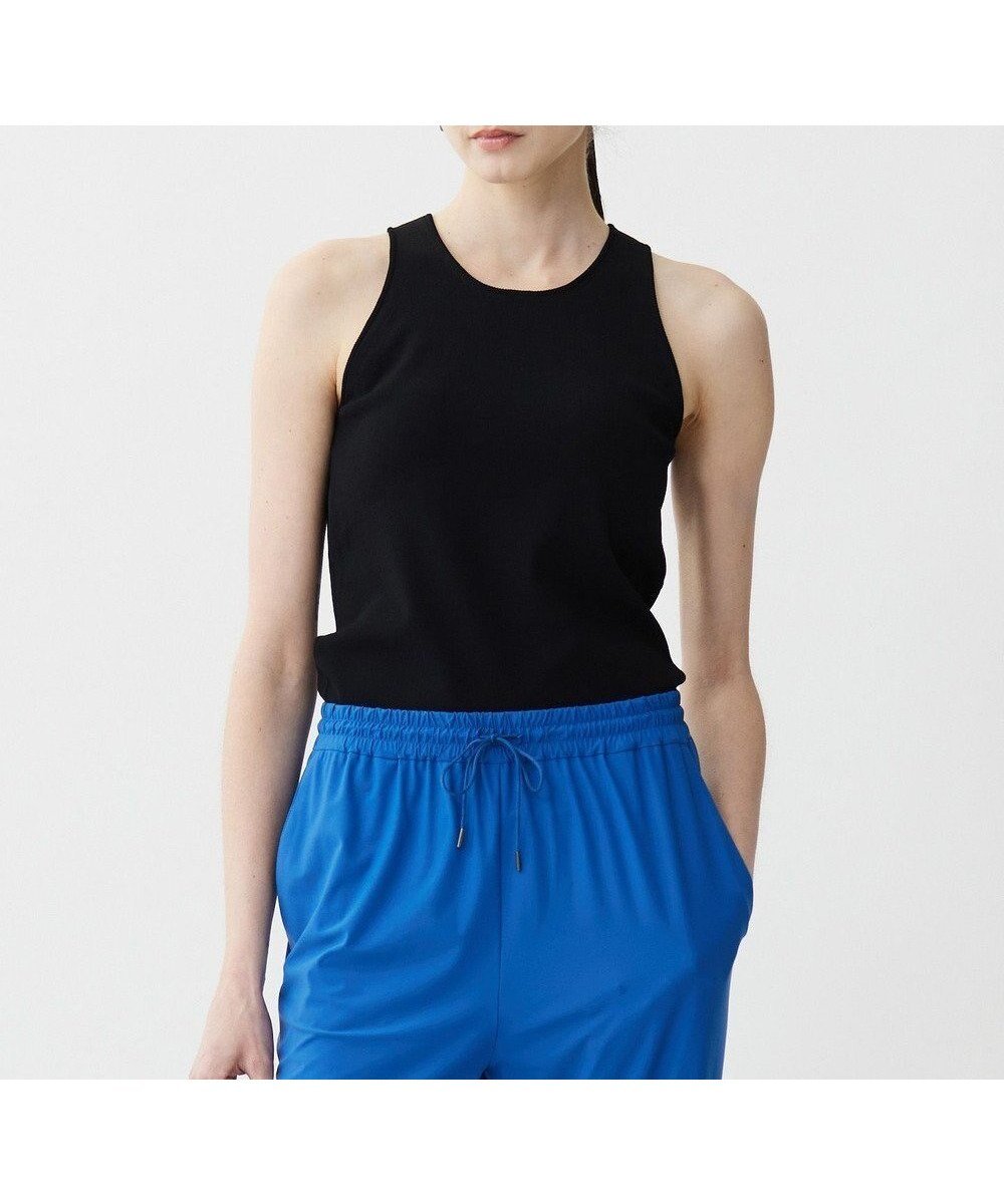 【アイシービー/iCB】の【洗える】VISスムースニットタンクトップ 人気、トレンドファッション・服の通販 founy(ファニー) 　ファッション　Fashion　レディースファッション　Ladies' Fashion Online　トップス・カットソー　Tops/Tshirt　ニット　Knit Tops　春　Spring　洗える　Washable　カッティング　Cutting　コンパクト　Compact　ショルダー　Shoulder　ストレッチ　Stretch　タンク　Tank　デコルテ　Decolletage　なめらか　Smooth　S/S・春夏　Ss・Spring/Summer　夏　Summer　2025年　2025　2025春夏・S/S　Ss,Spring/Summer,2025　 other-1|ID: prp329100004505150 ipo3291000000032593542